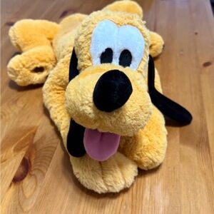 Plush Dog Toy - Yellow and Black Plutot original disney park
